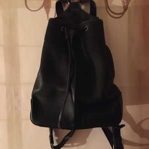 Fine Pebbled leather FOSSIL BACKPACK